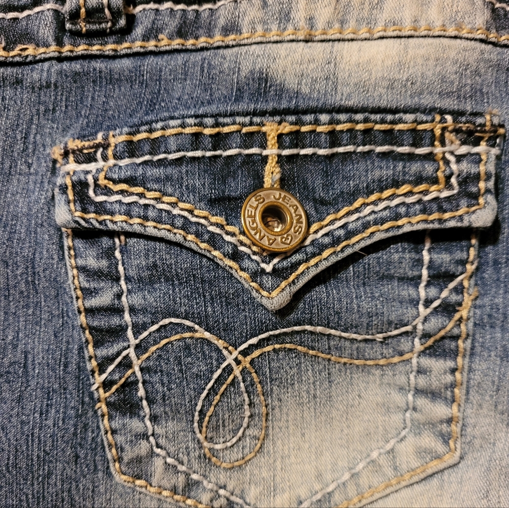 Angels Jeans, bootcut, size 5, blue